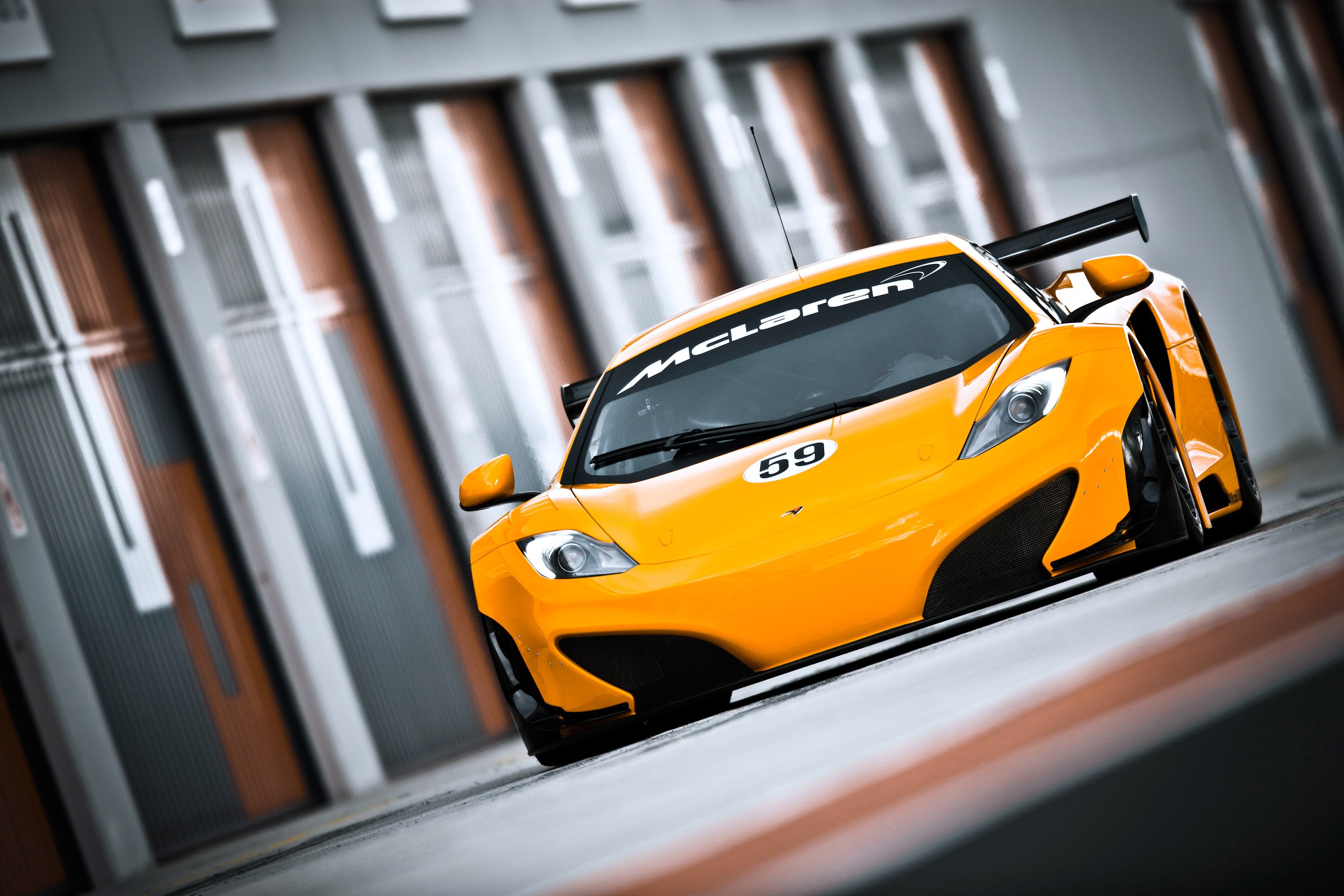 mclaren, Mp4 12c, Gt3, Supercar, Yellow Wallpaper