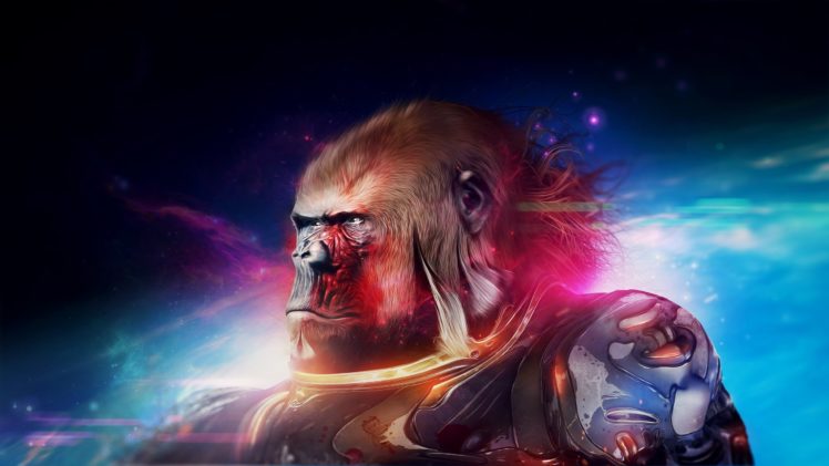 monkey, Warrior, Fantasy, Planet, Apesw, Movie, Film, Gorilla HD Wallpaper Desktop Background