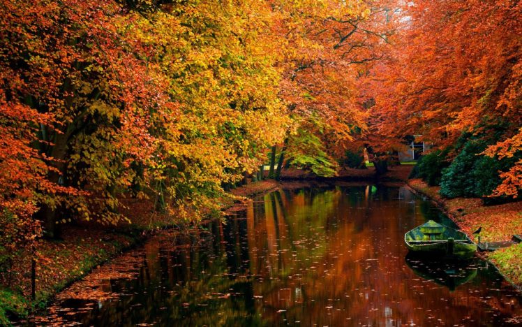 landscapes, Nature, Autumn, Rivers HD Wallpaper Desktop Background