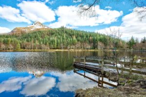 river, Scotland, Reflection, Lake