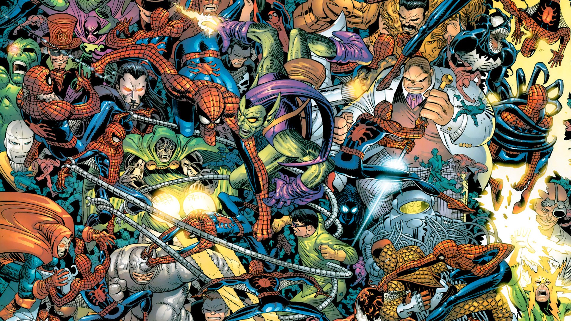 villians, Batman, Spiderman, Superhero Wallpaper