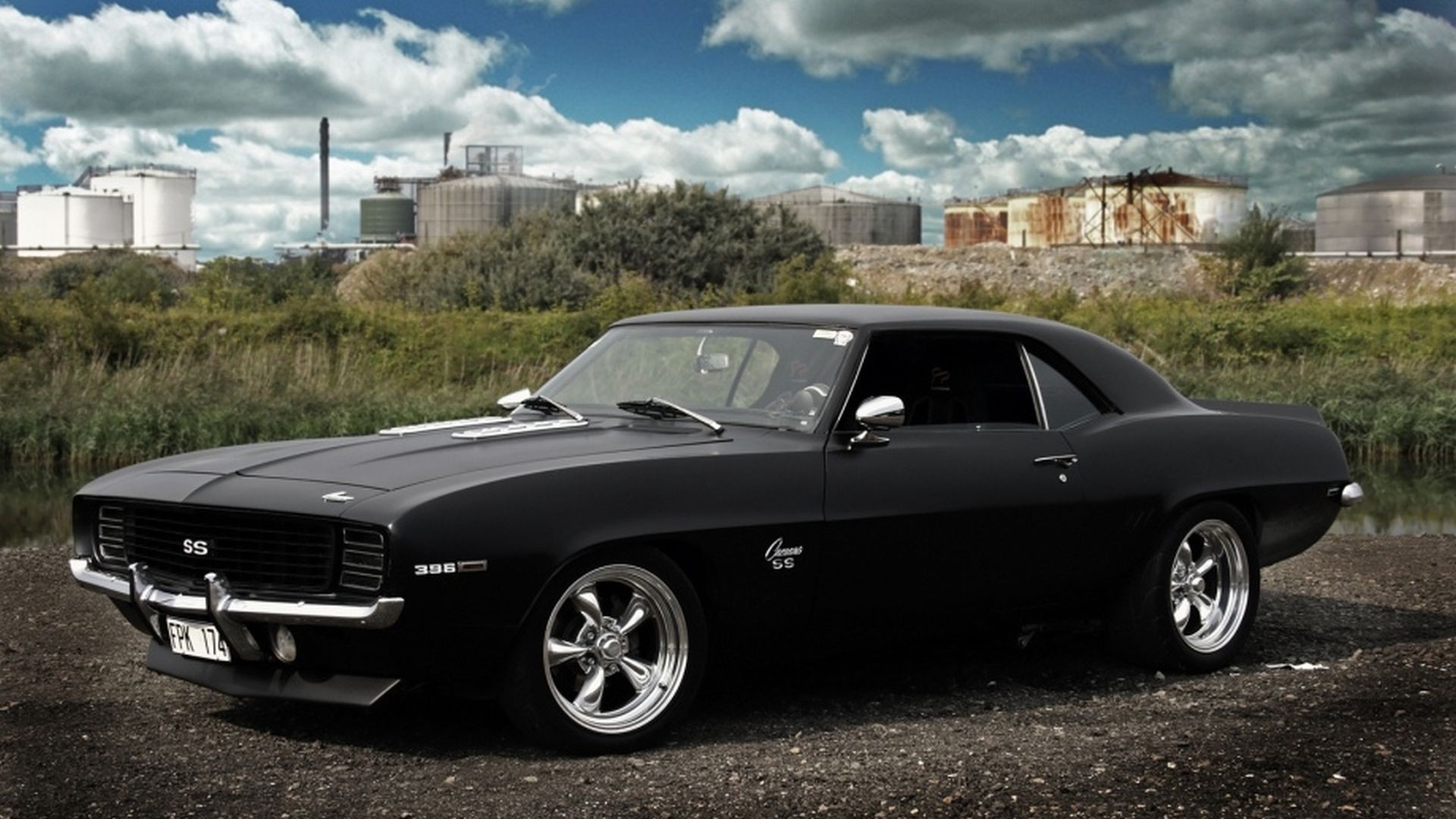 auto, Chevrolet, Camaro, Hot, Rod, Classic, Cars, Muscle, Black Wallpaper