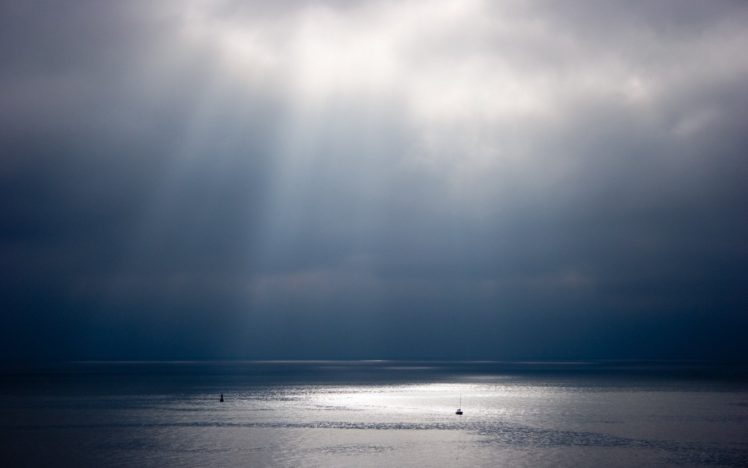 water, Sun, Horizon, Skylines, Sea HD Wallpaper Desktop Background