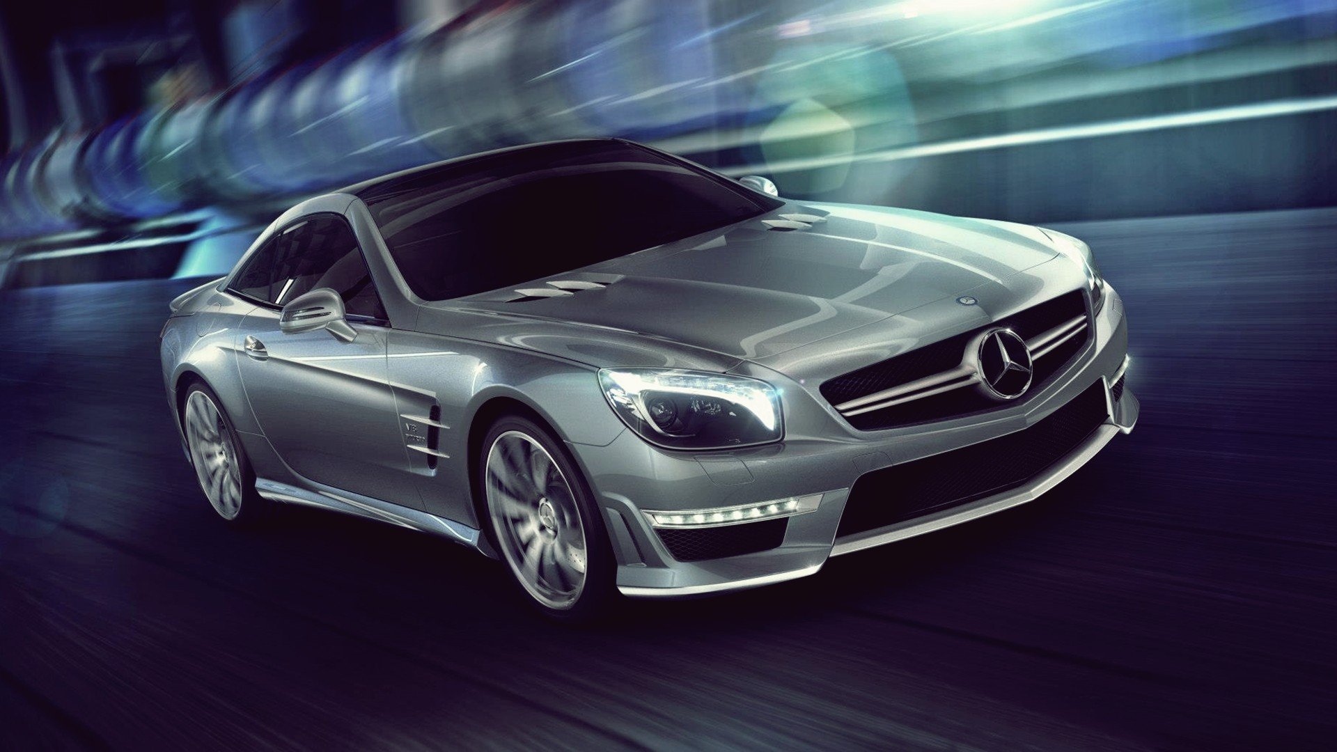 cars, Roads, Vehicles, Mercedes benz, Mercedes, Benz, Sl, 65, Am Wallpaper