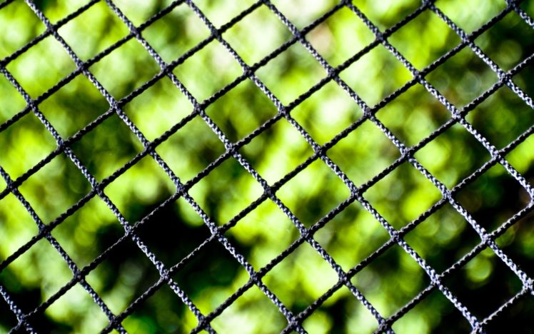 close up, Nature, Fences, Chain, Link, Fence, Blurred, Background HD Wallpaper Desktop Background