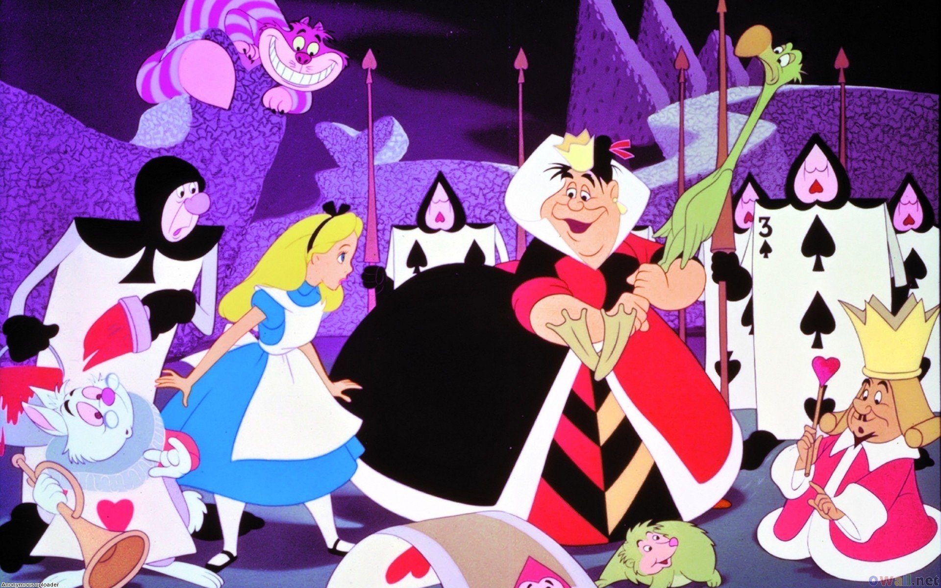alice, In, Wonderland, Walt, Disney Wallpaper
