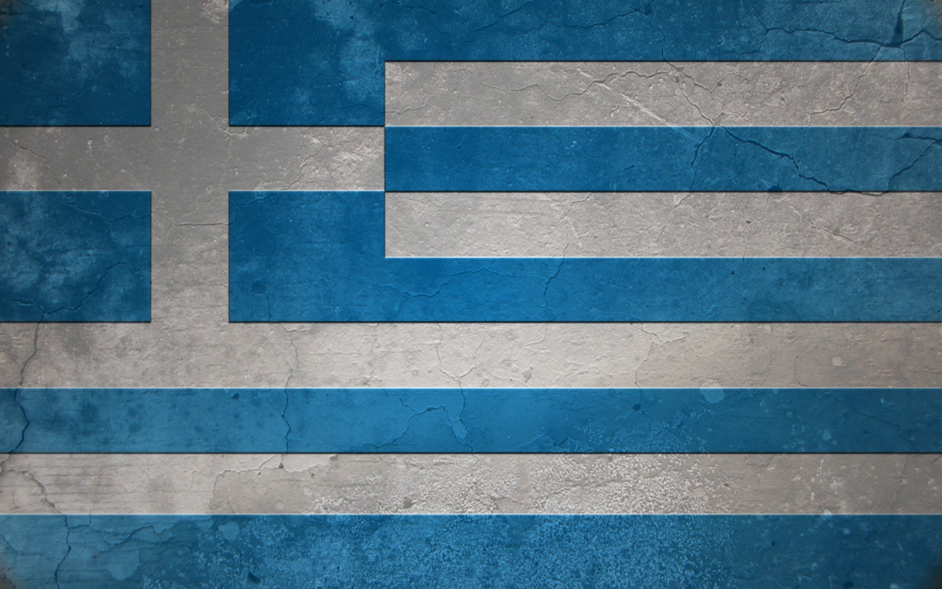 grunge, Flags, Greece Wallpaper
