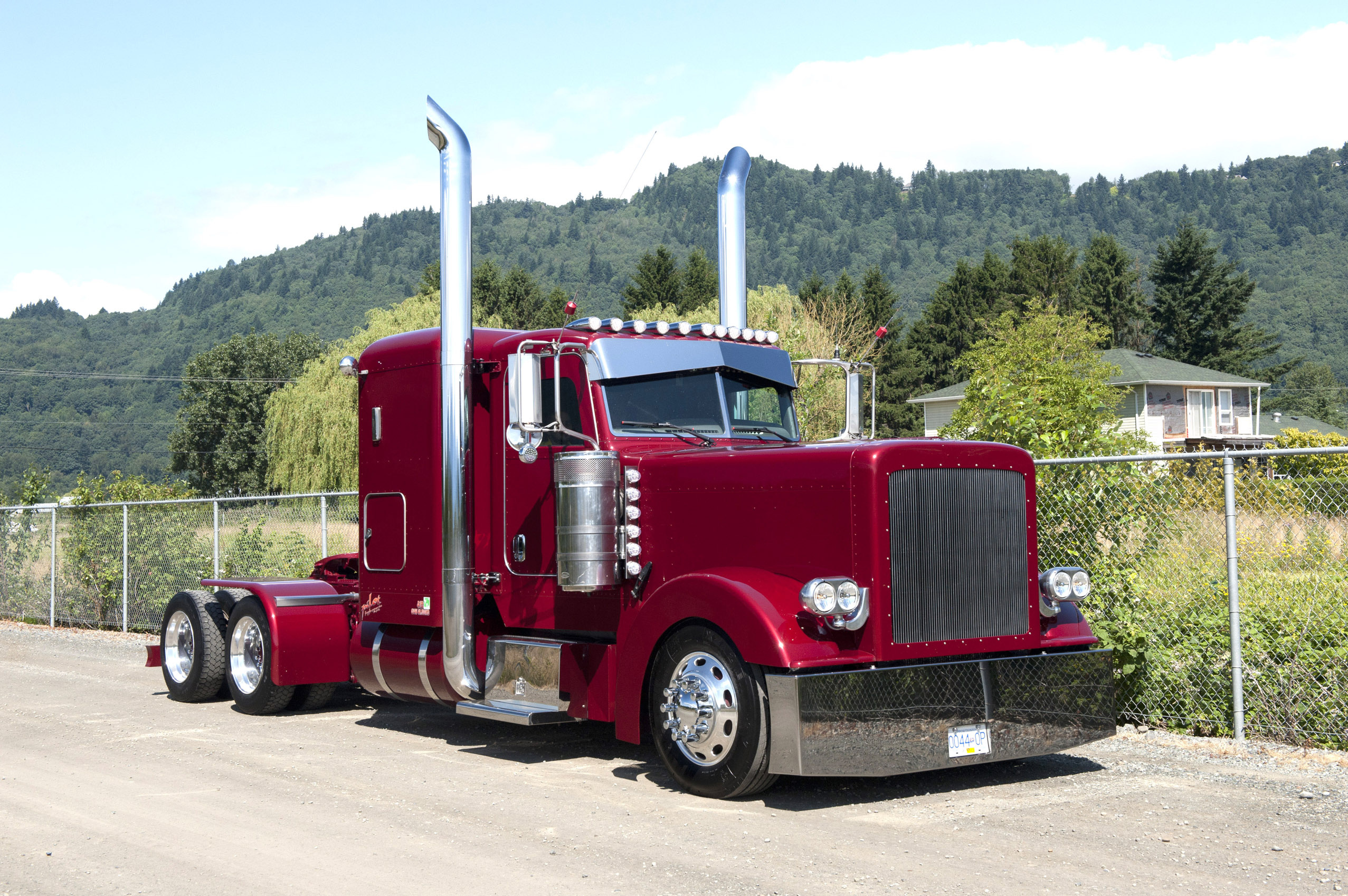 peterbilt, 379, Semi, Roads Wallpaper