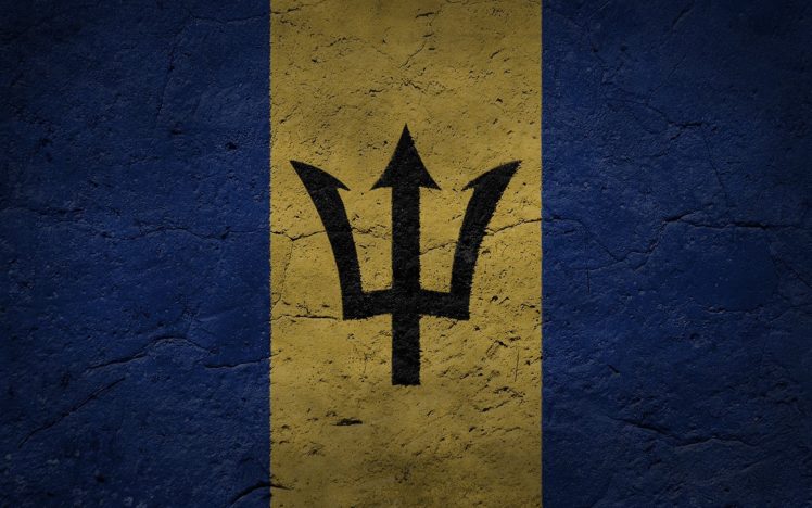 flags, Barbados HD Wallpaper Desktop Background
