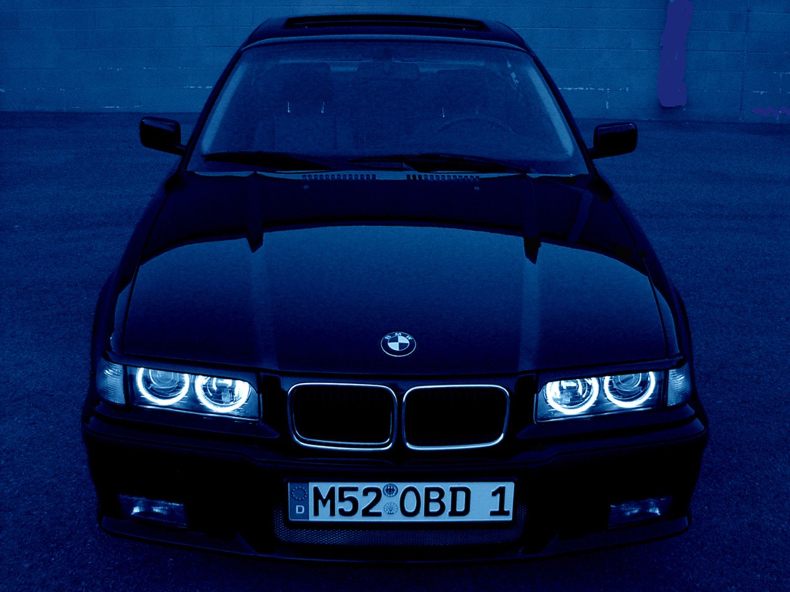 Bmw Black Cars Front E36 Wallpapers Hd Desktop And Mobile Backgrounds