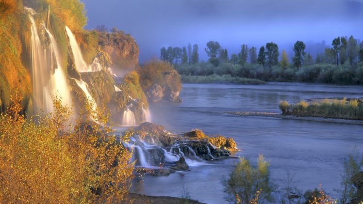 idaho, Waterfalls, Rivers HD Wallpaper Desktop Background