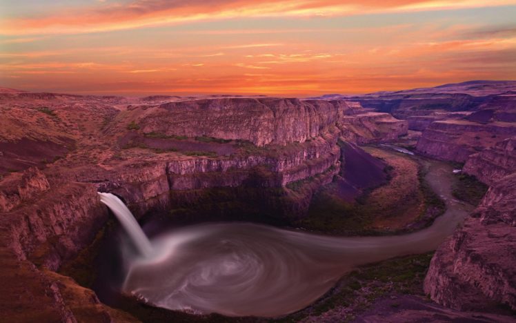 nature, Canyon, Waterfalls HD Wallpaper Desktop Background