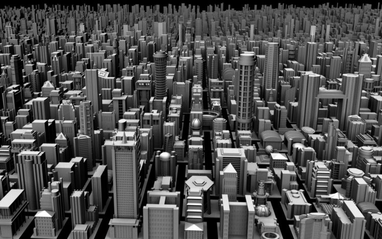 cityscapes, Architecture, Buildings, Grayscale, Cities HD Wallpaper Desktop Background