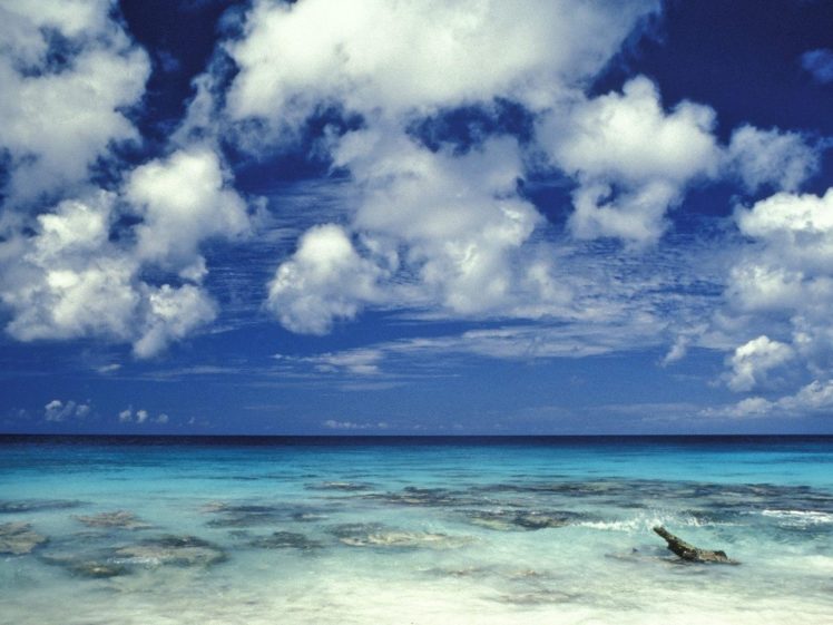 clouds, Nature, Sea, Beaches HD Wallpaper Desktop Background
