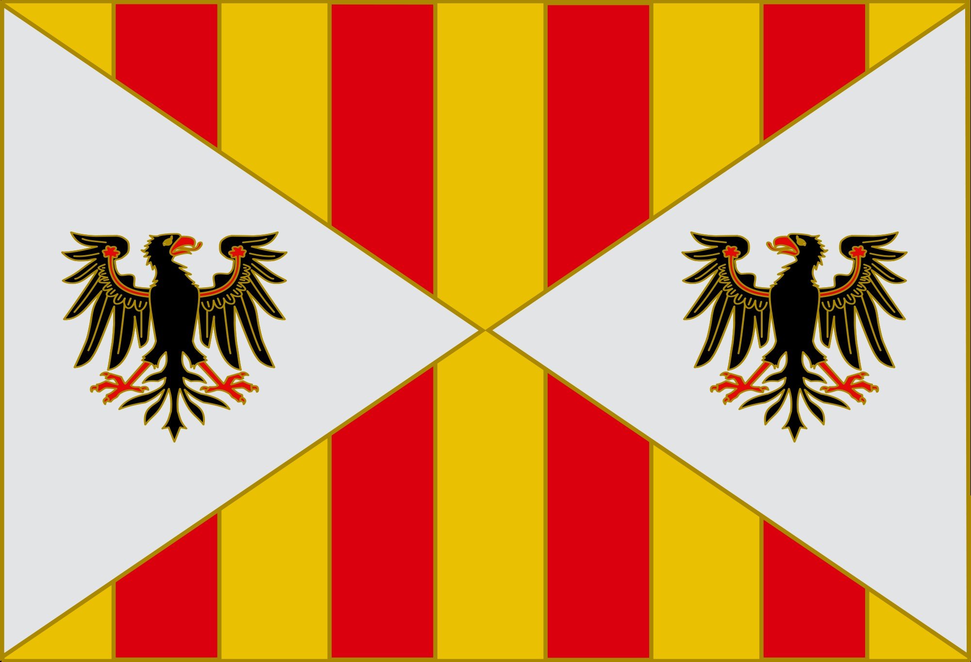 2000px bandiera, Del, Regno, Di, Sicilia, Svg Wallpaper