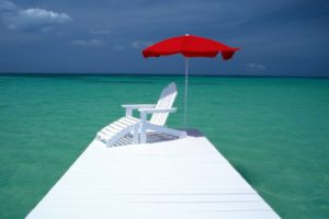 water, Umbrellas, Aruba