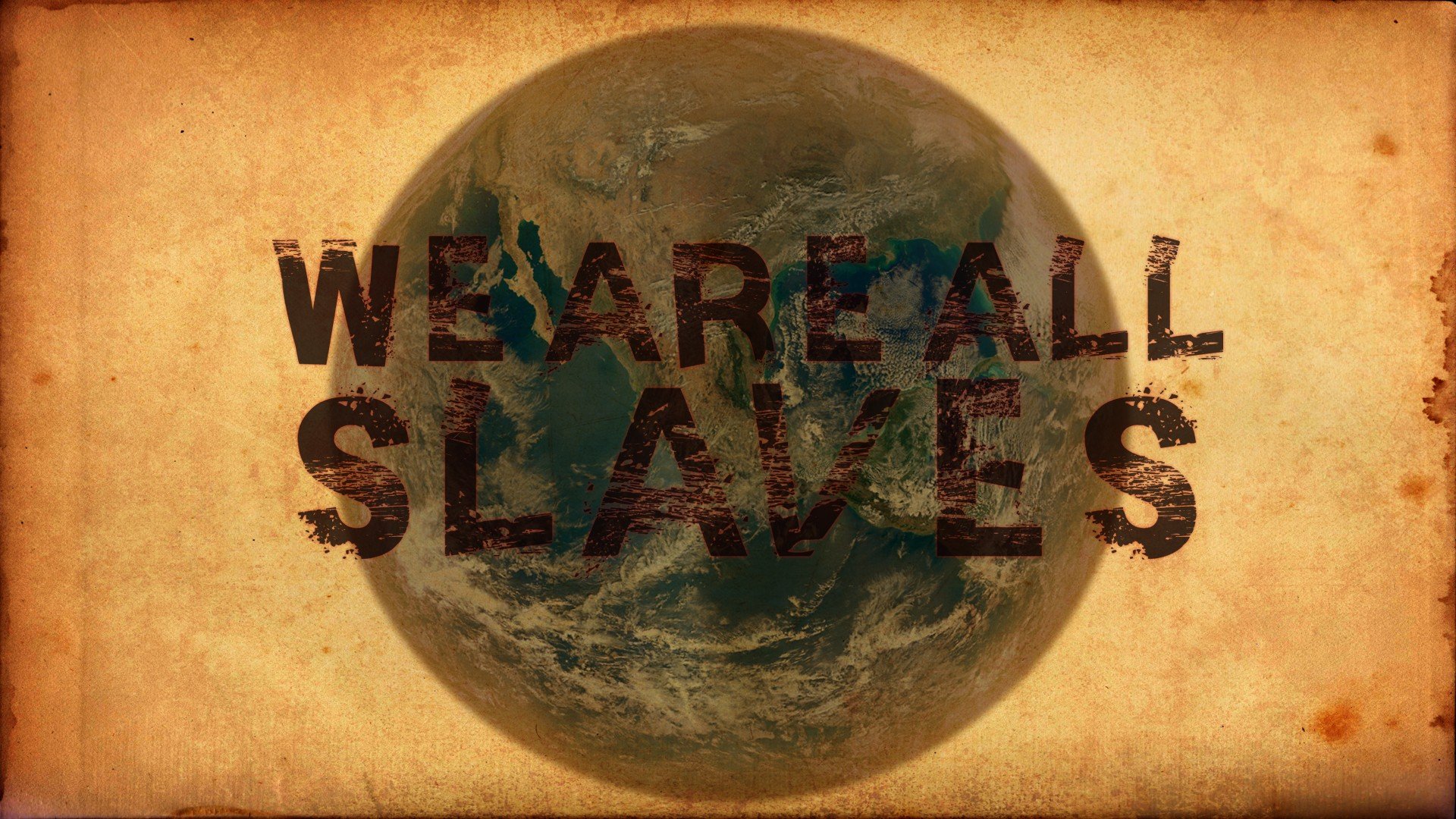 earth, Typography, Slave, Truth Wallpaper