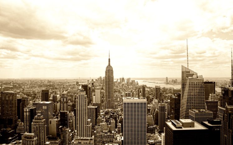cityscapes, Dawn, New, York, City HD Wallpaper Desktop Background