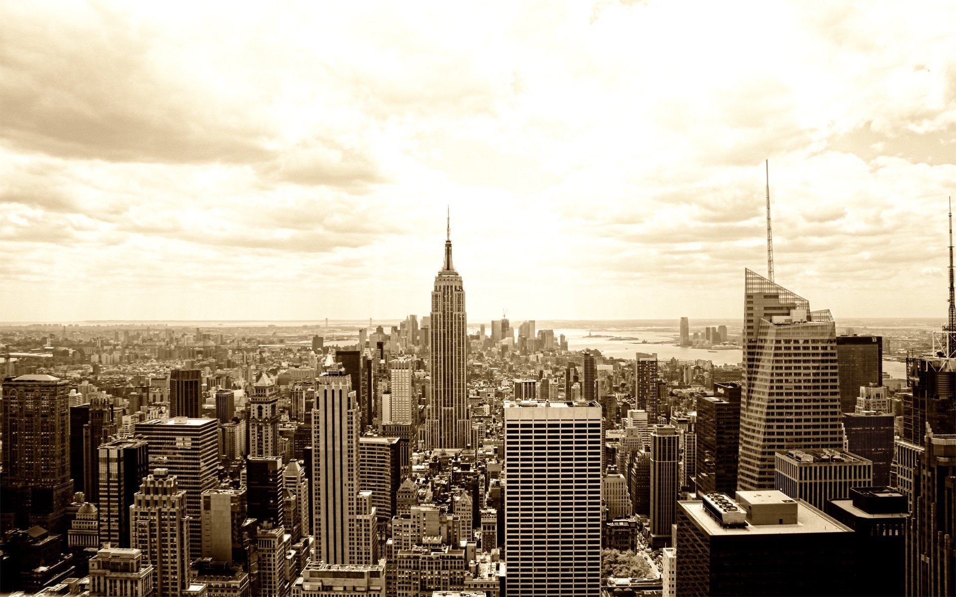 cityscapes, Dawn, New, York, City Wallpaper