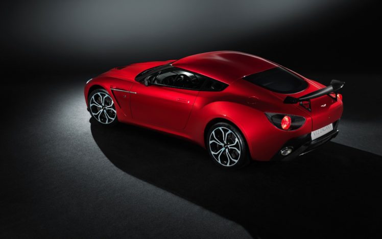red, Cars, Aston, Martin, Vehicles, Sports, Cars, Aston, Martin, V12, Zagato HD Wallpaper Desktop Background