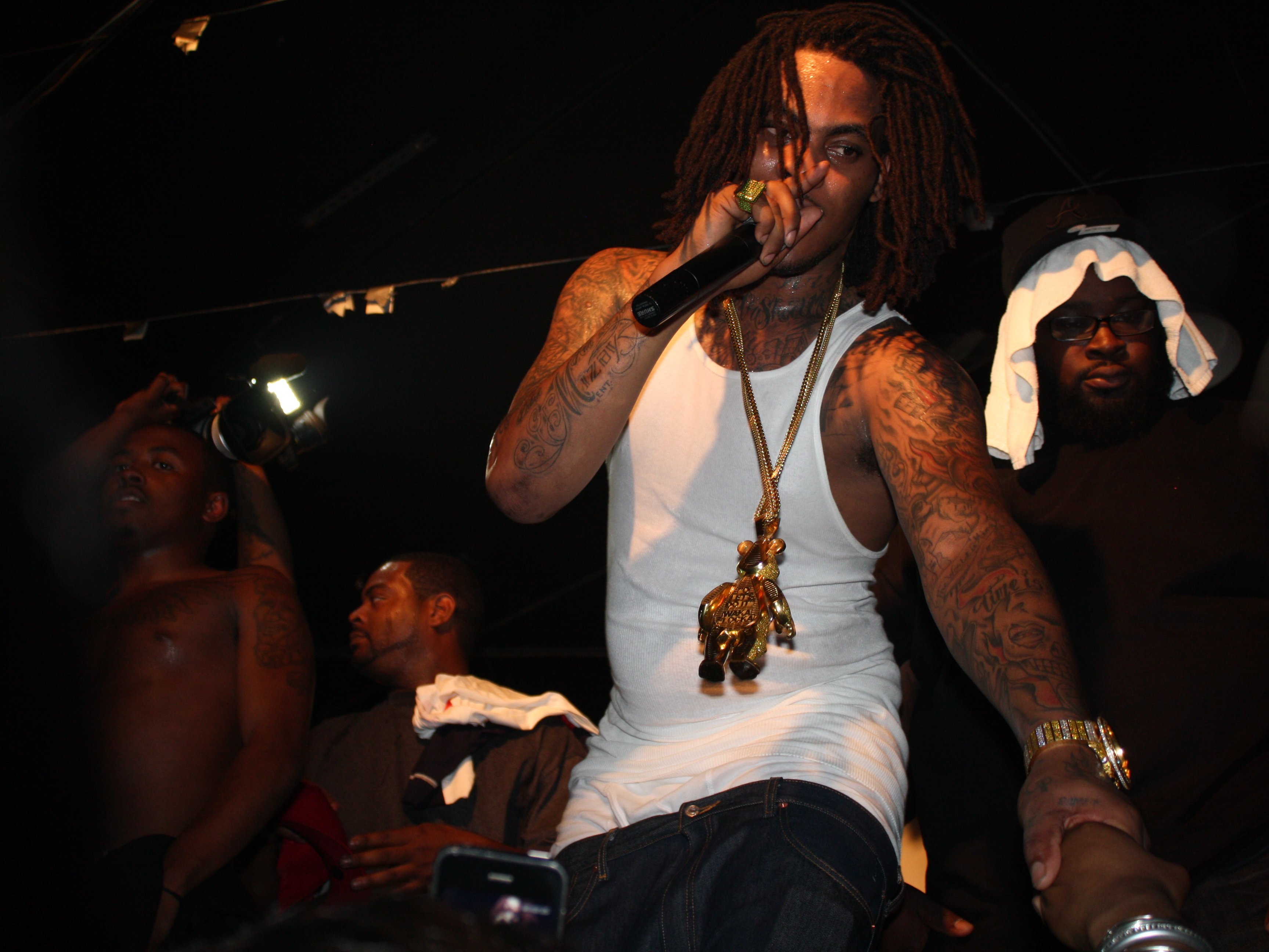 waka, Flocka, Flame, Gangsta, Rap, Rapper, Hip, Hop, Concert, Tattoo Wallpaper
