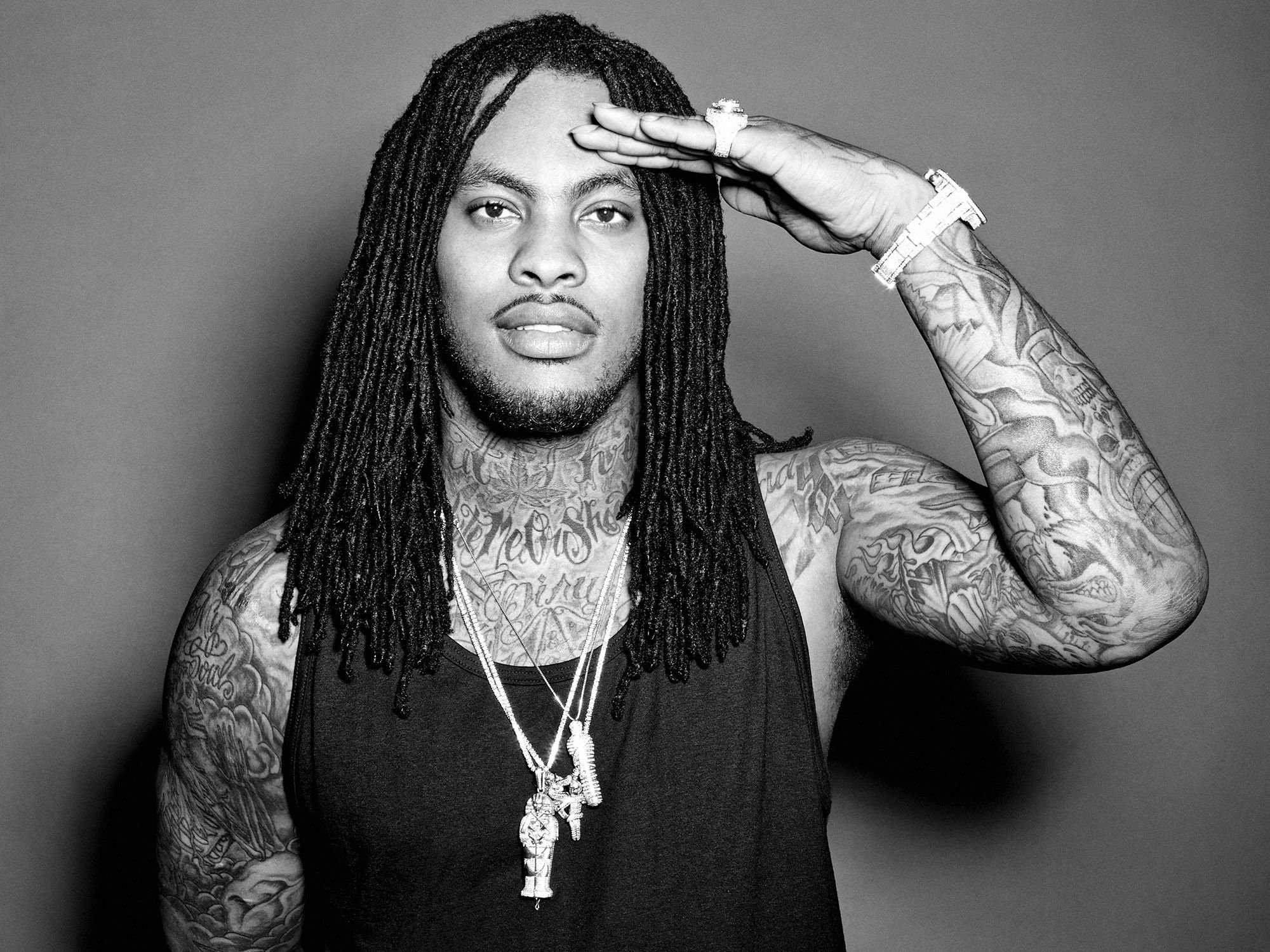 waka, Flocka, Flame, Gangsta, Rap, Rapper, Hip, Hop, Tattoo Wallpaper