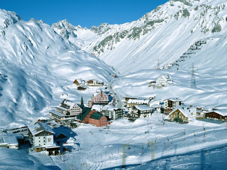 austria, Ski, Tyrol, Resort HD Wallpaper Desktop Background