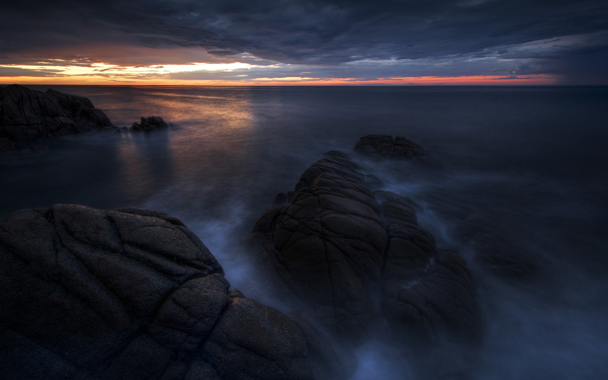 mountains, Ocean, Landscapes, Nature, Hdr, Photography, Cloud, See Wallpaper