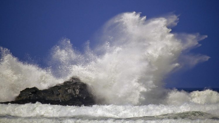 ocean, Waves, Oregon, Capes, Sea HD Wallpaper Desktop Background
