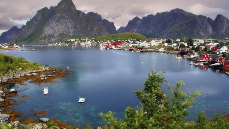 nature, Norway, Villages, Reine HD Wallpaper Desktop Background