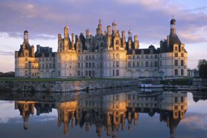 landscapes, Castles, Architecture, France, Historic, Reflections