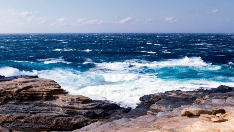 nature, Waves, Oceanscape HD Wallpaper Desktop Background