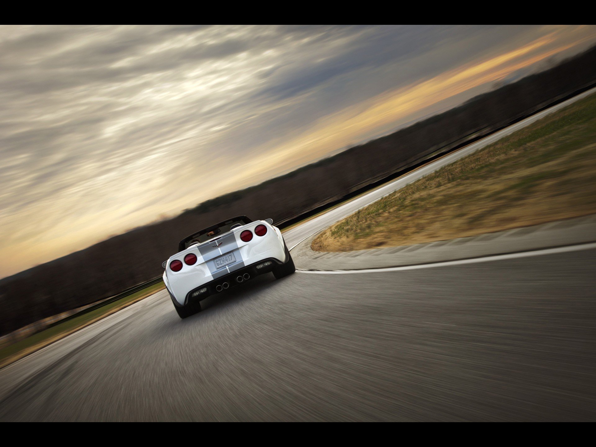 convertible, Chevrolet, Corvette Wallpaper