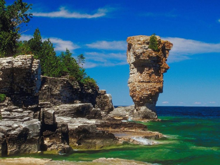 landscapes, Rocks, Canada HD Wallpaper Desktop Background