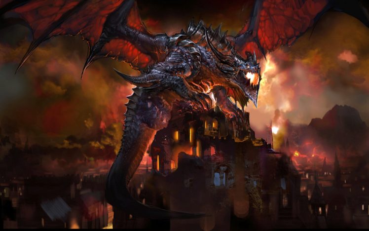 video, Games, Dragons, Blizzard, Entertainment, World, Of, Warcraft , Cataclysm HD Wallpaper Desktop Background