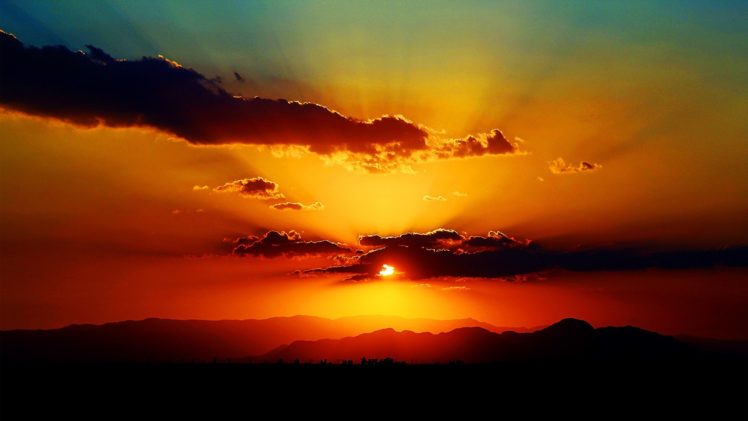 sunset, California HD Wallpaper Desktop Background