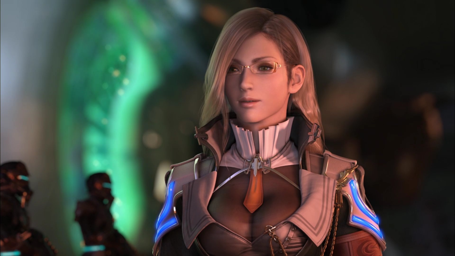 women, Video, Games, Cgi, Glasses, Final, Fantasy, Xiii, Jihl, Nabaat Wallpaper
