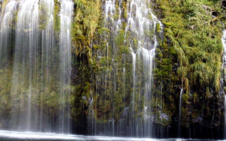 water, Landscapes, Nature, Trees, Waterfalls HD Wallpaper Desktop Background