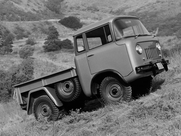 1957, Willys, Jeep, Fc 150, 4×4, Pickup, Offrosd, Military,  3 HD Wallpaper Desktop Background