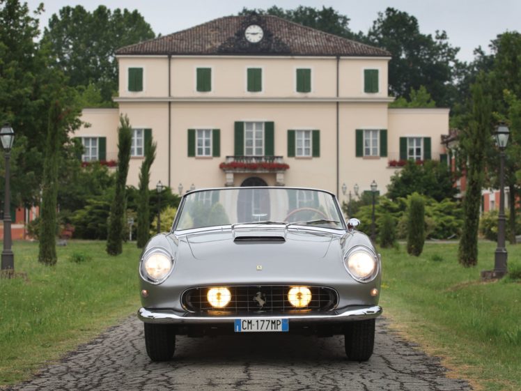 1958 59, Ferrari, 250, G t, Cabriolet, Series i, Retro, Supercar, Fa HD Wallpaper Desktop Background