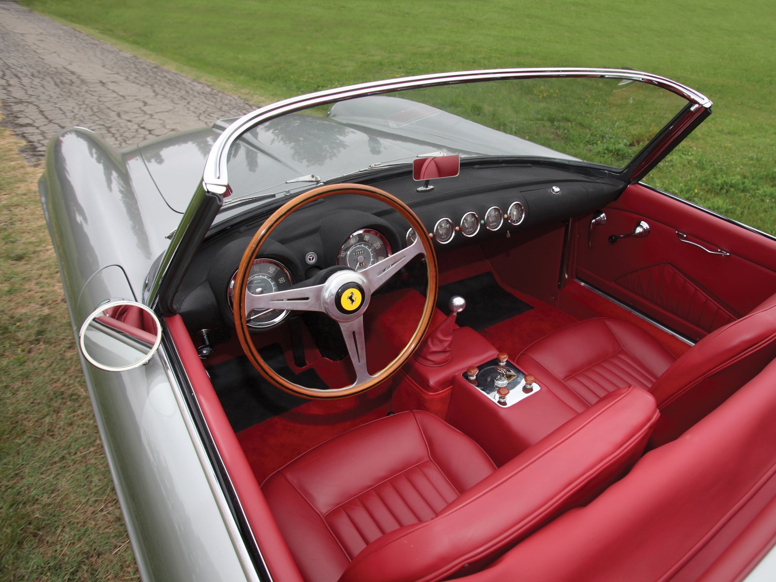 1958 59, Ferrari, 250, G t, Cabriolet, Series i, Retro, Supercar, Interior Wallpaper