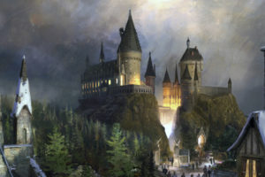 harry, Potter, Castle, Fantasy, Hogwarts, Witvh