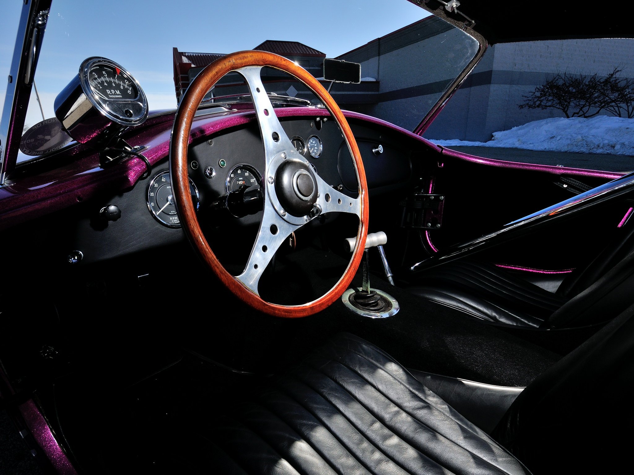 1963, Shelby, Cobra, Coupe, Dragon, Snake, Ford, Drag, Racing, Race, Hot, Rod, Rods, Muscle, Classic, Interior Wallpaper