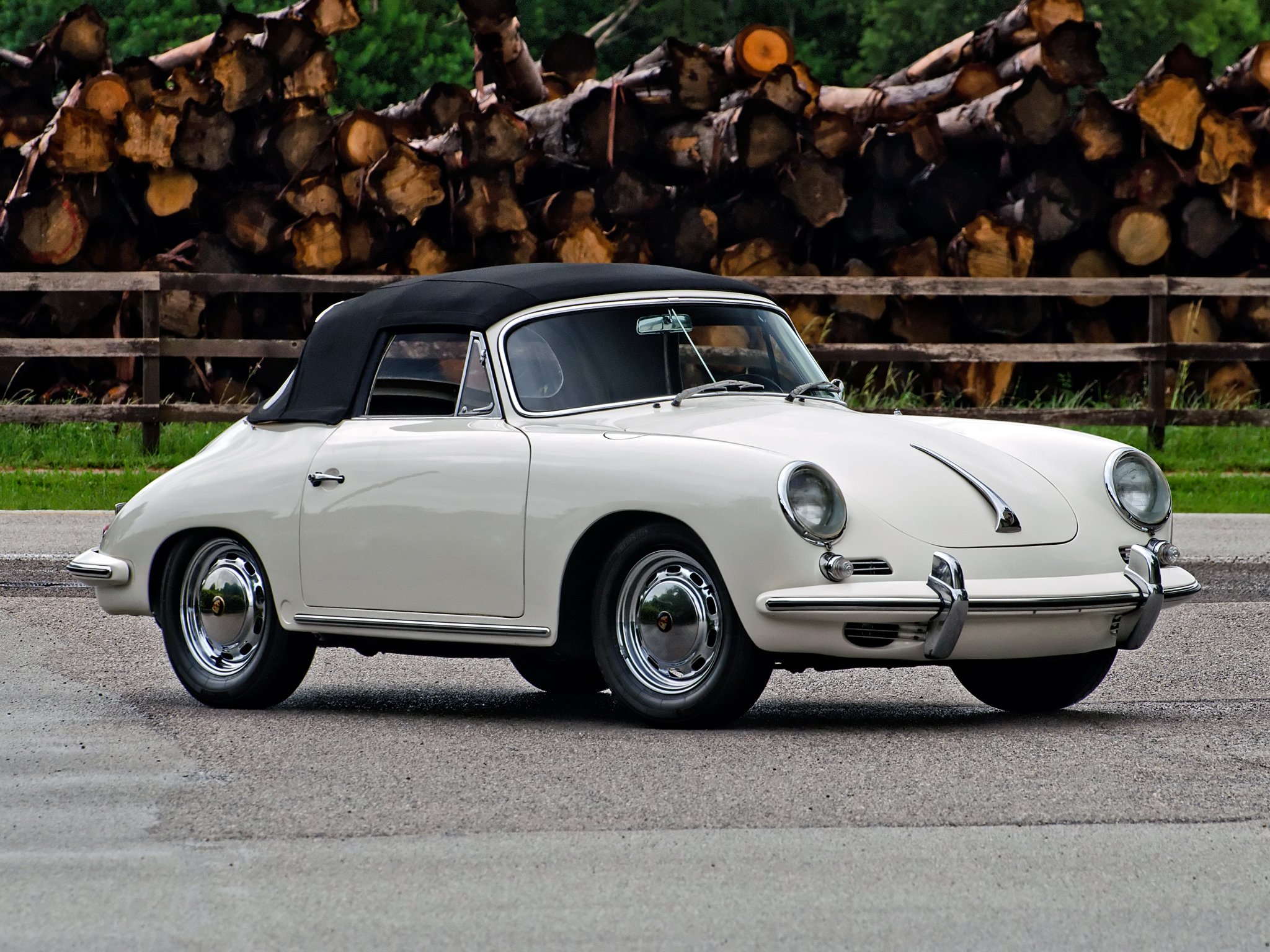 1963 65, Porsche, 356c, 1600, Cabriolet, Classic Wallpaper