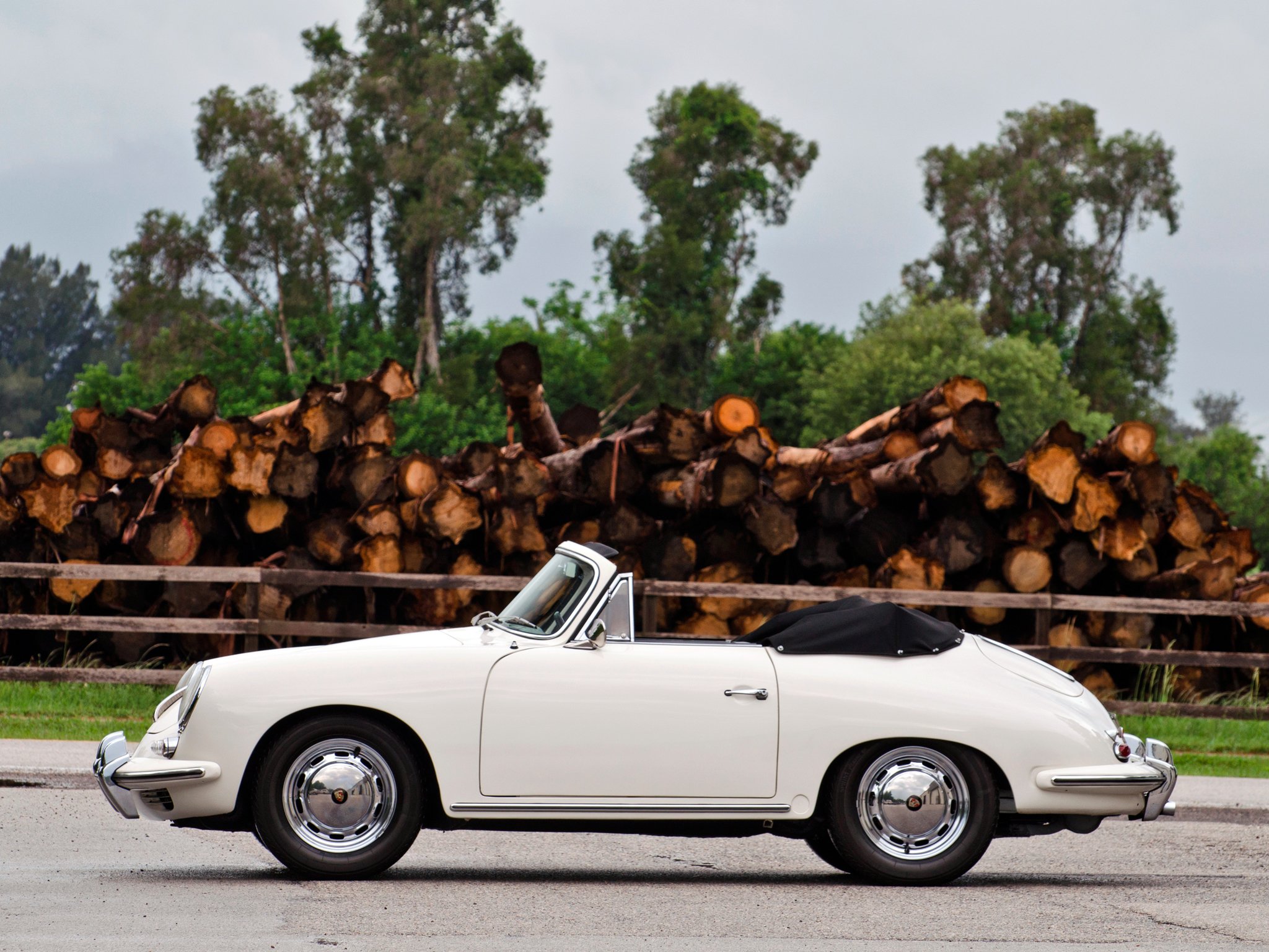 1963 65, Porsche, 356c, 1600, Cabriolet, Classic Wallpaper