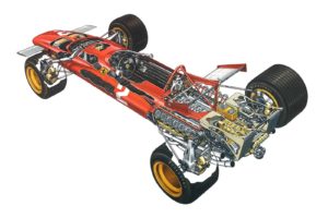 1971, Ferrari, 312b, Formula, F 1, Race, Racing, Classic