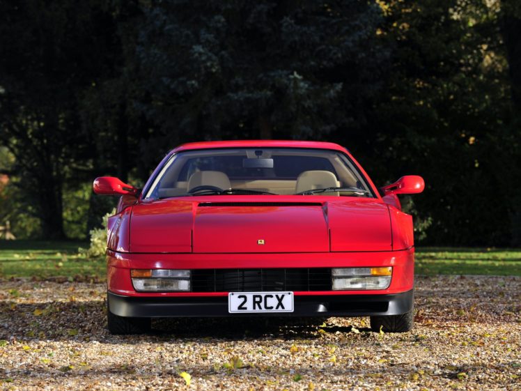 1986 92, Ferrari, Testarossa, Uk spec, Supercar, Gd HD Wallpaper Desktop Background