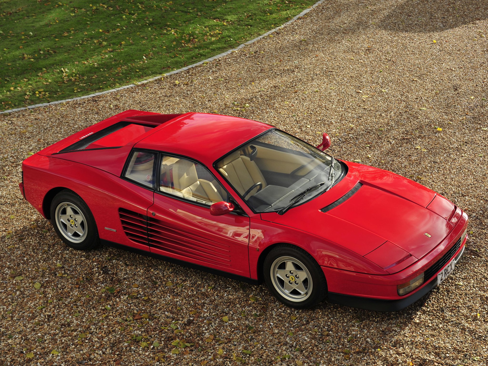 1986 92, Ferrari, Testarossa, Uk spec, Supercar, Gf Wallpaper