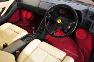 1986 92, Ferrari, Testarossa, Uk spec, Supercar, Interior
