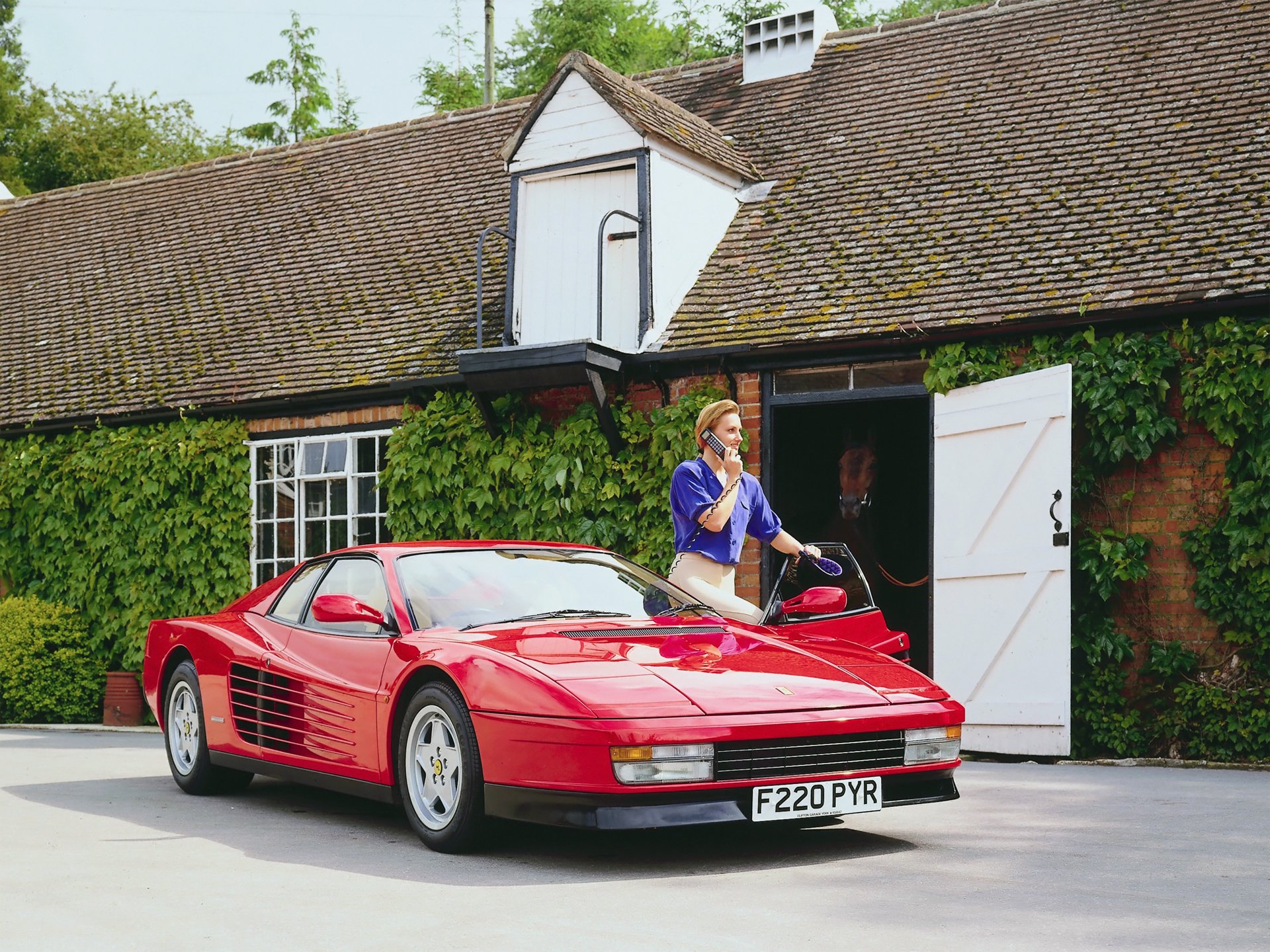 1986 92, Ferrari, Testarossa, Uk spec, Supercar Wallpaper